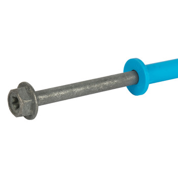 Дюбель фасадный нейлоновый Европартнер 10х160 мм с шурупом 4 шт/уп