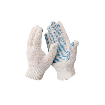 Изображение товара Перчатки х/б 4 нити покрытие ПВХ ЛидерТекс 50 пар