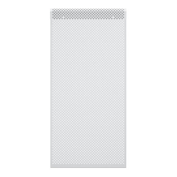 Экран радиаторный перфорированный 3-х секционный 290x610x140 мм белый