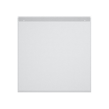Экран радиаторный перфорированный 6-ти секционный 590x610x140 мм белый