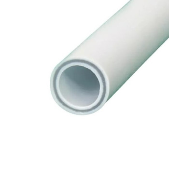 Труба полипропиленовая 63х8,6мм 4м SDR7,4 армированная стекловолокном РВК