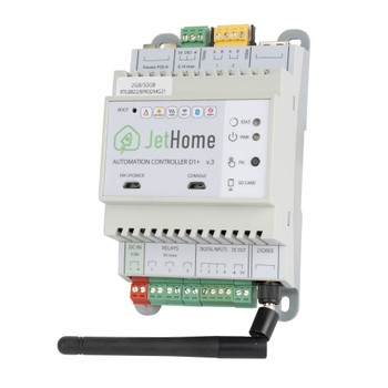Контроллер для автоматизации на DIN-рейку JetHome JetHub D1+