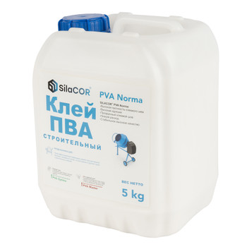 Клей ПВА строительный SilaCOR 5 кг