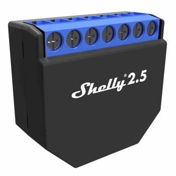 Реле Wi-Fi двухканальное Shelly 2,5