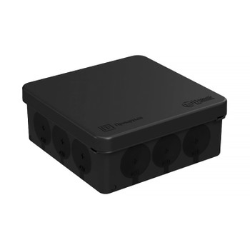 Коробка распределительная накладная Промрукав 100х100х40 IP66 черная