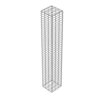 Габион-столб сварной для забора DFence 300х2000х300 мм d-4 мм