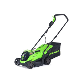 Газонокосилка аккумуляторная Greenworks G24LM33K2 2 Ач