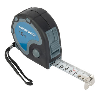 Рулетка 10мх25мм Компрессор