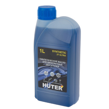 Масло для двухтактных двигателей синтетическое Huter 1 л