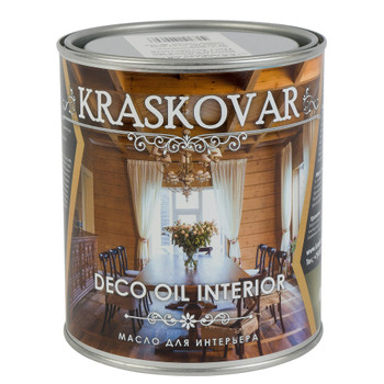 Масло для стен Kraskovar графит полуматовое 0,75л