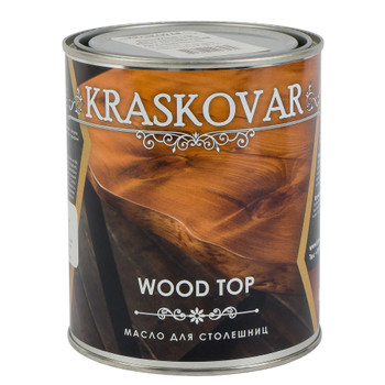 Масло для столешниц Kraskovar белое матовое 0,75л