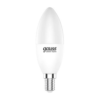 Лампа умная Gauss Smart Home 5Вт 470Лм 2700-6500К Е14 RGBW