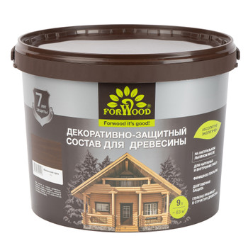 Изображение товара Состав Forwood для древесины миланский орех 9л полуматовый