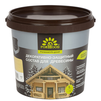 Изображение товара Декоративно-защитный состав forwood сосна полуматовый 1л