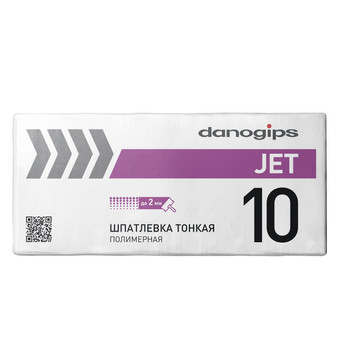 Шпаклевка полимерная финишная Danogips Jet 10 20 кг