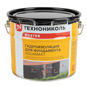Мастика битумная AquaMast Фундамент 3 кг