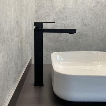 Смеситель для раковины Comforty черный матовый