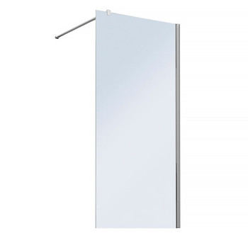 Перегородка душевая Walk-In VSW-1H900MR 900х2000 мм профиль хром стекло зеркальное