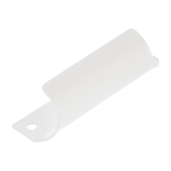 Ручка балконная металлическая белая, 1 шт