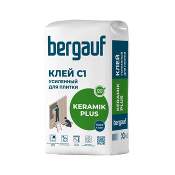 Клей для плитки Bergauf Keramik Plus C1 25кг