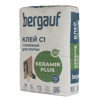 Клей для плитки Bergauf Keramik Plus C1 25кг