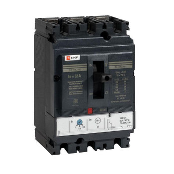 Выключатель автоматический трехполюсный 100/32А 36кА Compact NS PROxima EKF