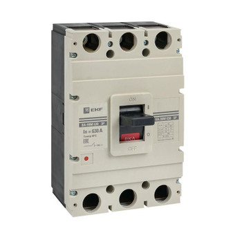 Изображение товара Выключатель автоматический трехполюсный EKF 630/630А 50кА PROxima