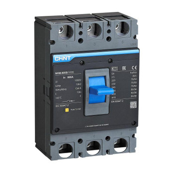 Изображение товара Автоматический выключатель CHINT NXM-800S 630А 3П промышленные автоматические выключатели