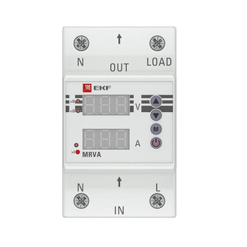 Реле напряжения и тока MRVA-40А с дисплеем PROxima EKF