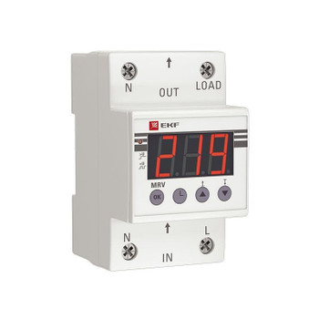 Изображение товара Реле напряжения MRV-32А с дисплеем PROxima EKF для защиты электросетей