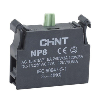 Блок контактный 1НО для NP8 CHINT