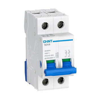 Изображение товара Двухполюсный выключатель нагрузки CHINT NH4 63A 415В IP20