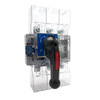 Изображение товара Трехполюсный выключатель-разъединитель CHINT NH40-400/3 400А 690В монтаж стационарный