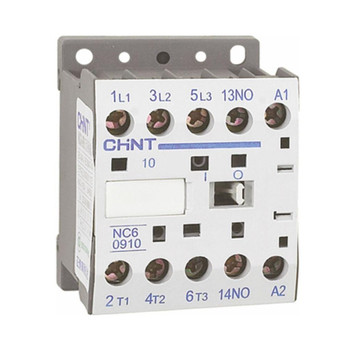 Изображение товара Контактор CHINT NC6-0901 AC 1НЗ 9А 230В для автоматизации