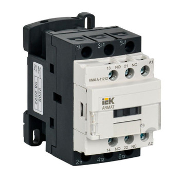 Контактор КМИ-А-11212 LC1D AC3 1НО+1НЗ 12А 230В IEK