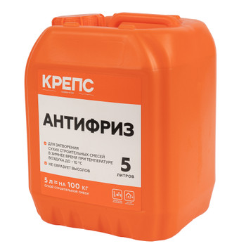 Добавка противоморозная Крепс Антифриз 5 л до -10°C