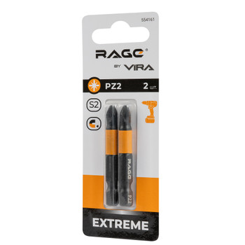 Изображение товара Биты PZ2х50 RAGE by VIRA - 2 шт