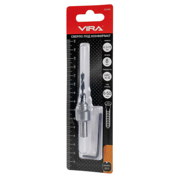 Сверло под конфирмат 6х50 Vira