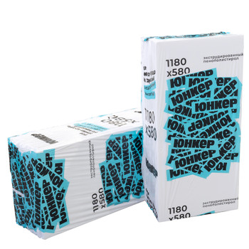 Пенополистирол экструзионный 30мм Юнкер 1180х580мм 0,68м²