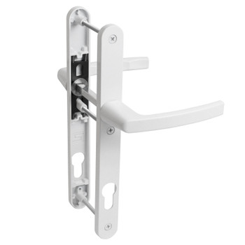 Ручка для узкопрофильных дверей Булат 92 мм белый