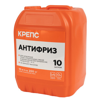 Добавка противоморозная Крепс Антифриз 10 л до -10°С