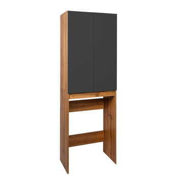 Шкаф под стиральную машину Viant Бостон графит