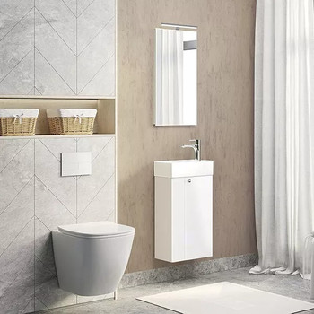 Изображение товара Зеркало Comforty Асти белый глянцевый 390х710 мм стильное и практичное