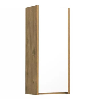 Изображение товара Шкаф пенал подвесной Акватон Сканди 35 дуб рустикальный белый глянец