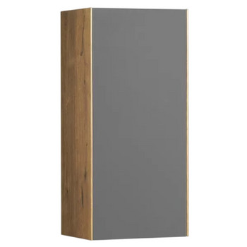 Изображение товара Подвесной пенал Акватон Сохо 35 дуб веллингтон графит софт