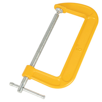 Изображение товара Г-образная струбцина Stayer 200 мм для дерева и металла надежный зажим