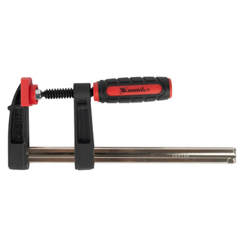 Изображение товара Струбцина F образная 50x150мм Matrix с регулируемым зажимом и эргономичной рукояткой