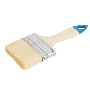 Кисть 70мм универсальная искусственная щетина, пластиковая ручка Компрессор