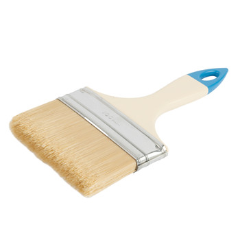 Изображение товара Универсальная кисть 100 мм с искусственной щетиной и пластиковой ручкой