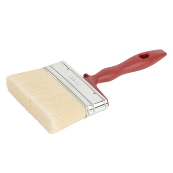 Кисть 100мм для водных красок искусственная щетина, пластиковая ручка Марта